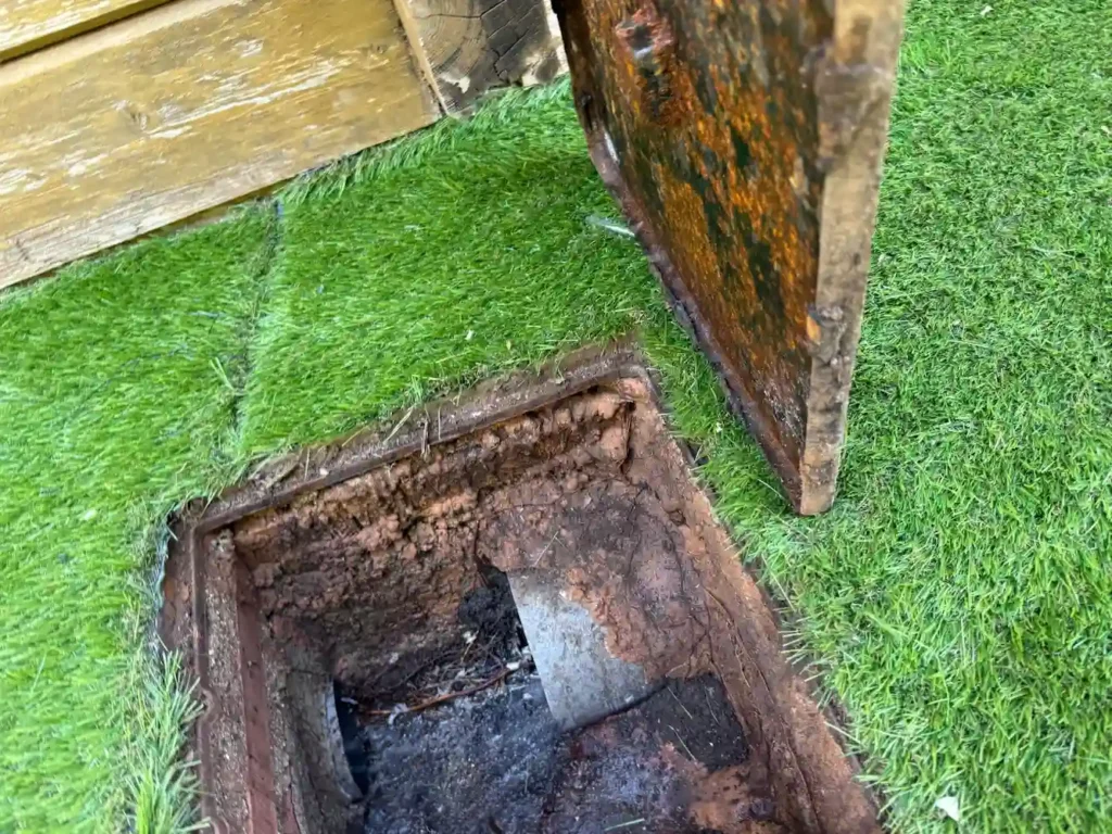 Tratamiento con cebo atrayente en arquetas