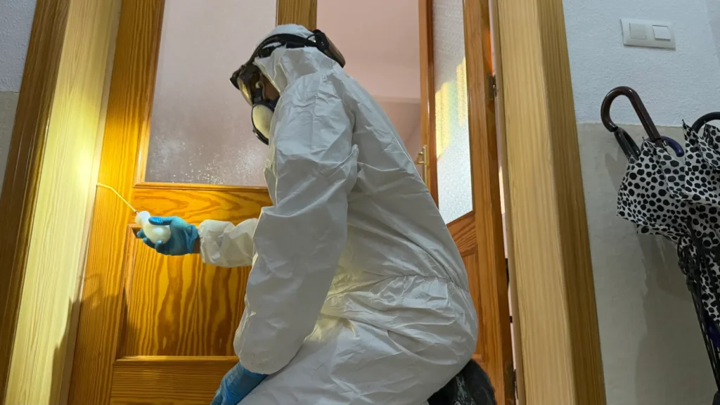 fumigación cucarachas